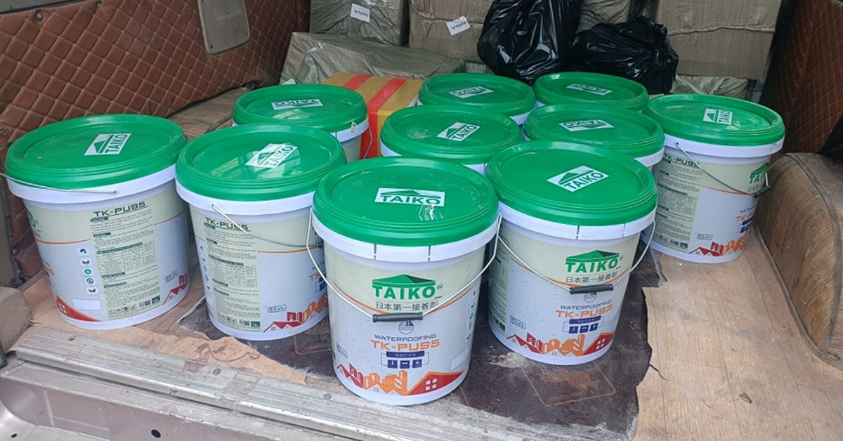 Cung cấp sản phẩm keo chống thấm Taiko trong suốt nhập khẩu Nhật Bản
