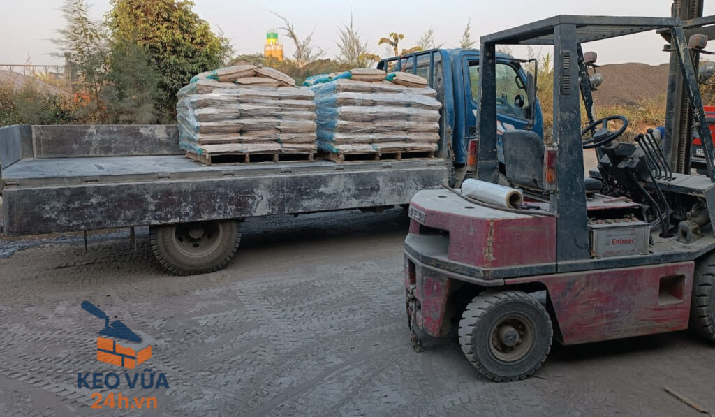 Chuyên cung cấp vữa khô trộn sẵn chính hãng, giá tốt, giao nhanh 24h.