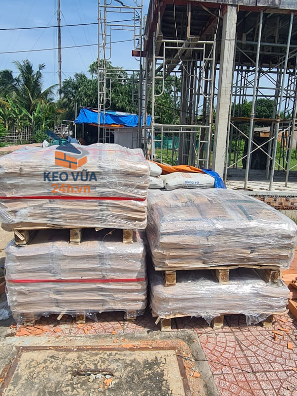 Cung cấp vữa xây gạch AAC bê tông khí chưng áp tại công tình xây dựng