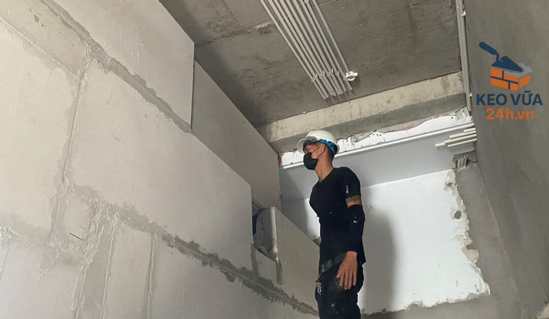 Báo giá keo xử lý mối nối tấm bê tông nhẹ Mater chính hãng. Chuyên xử lý mối nối tấm Cemboard, ALC, EPS.