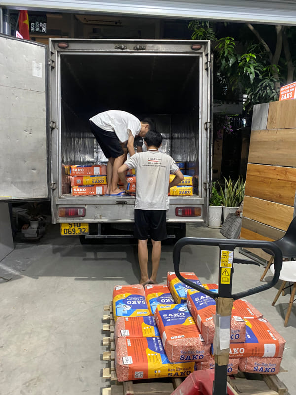 Keo Vữa 24h chuyên cung cấp keo dán gạch Mater, Sako chính hãng, giá tốt, giao nhanh tại Hà Nội