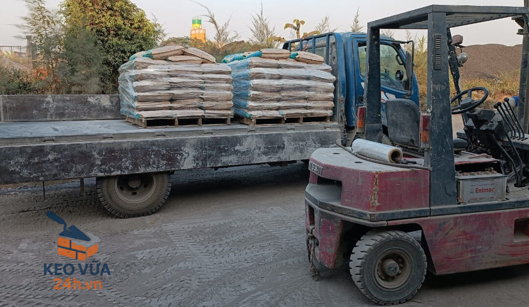 Vữa khô trộn sẵn Mater