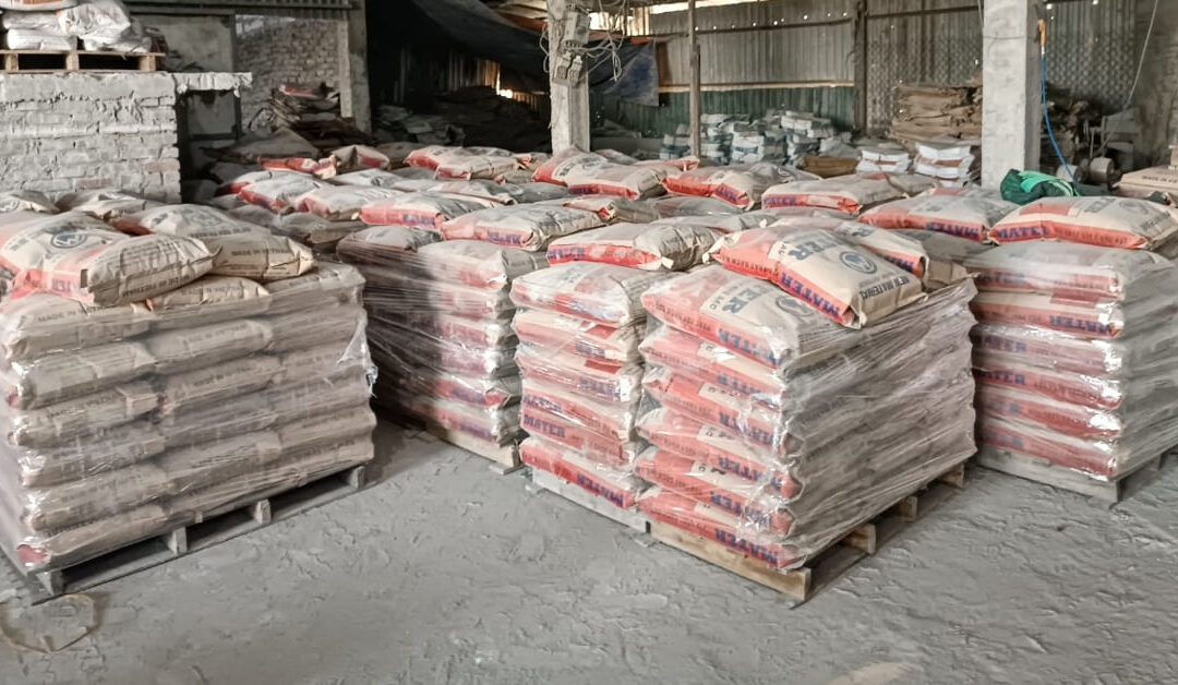 Bảo quản vữa khô trộn sẵn để duy trì chất lượng