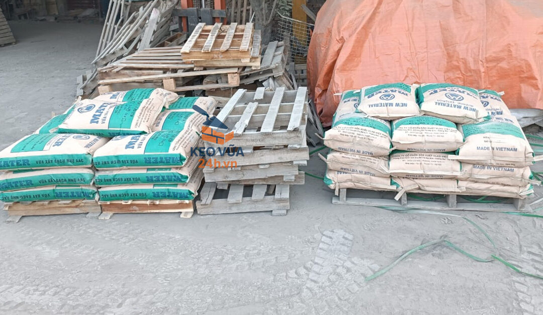 Các mác vữa khô trộn sẵn và ứng dụng trong xây dựng
