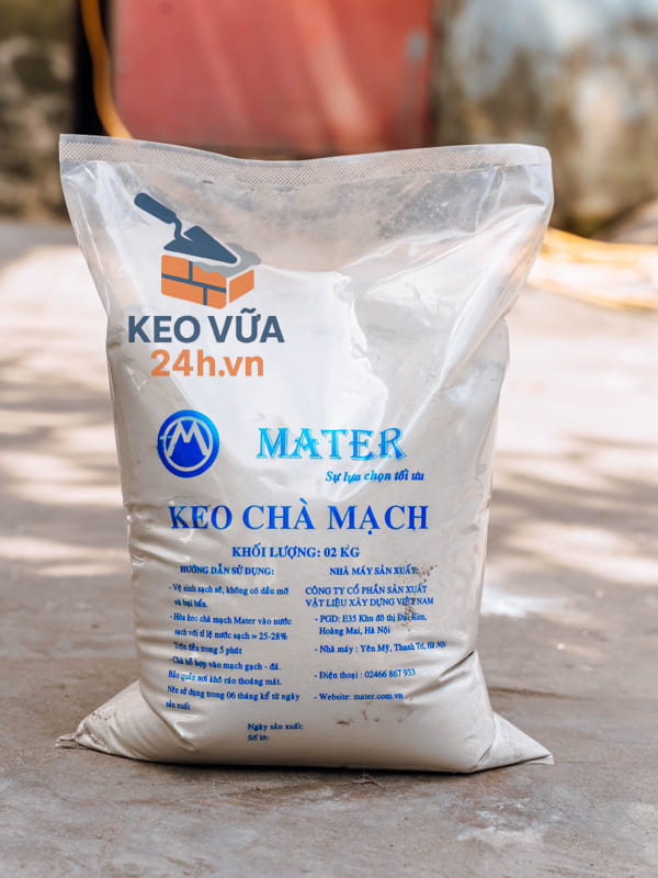 Sản phẩm keo chà ron mạch gạch