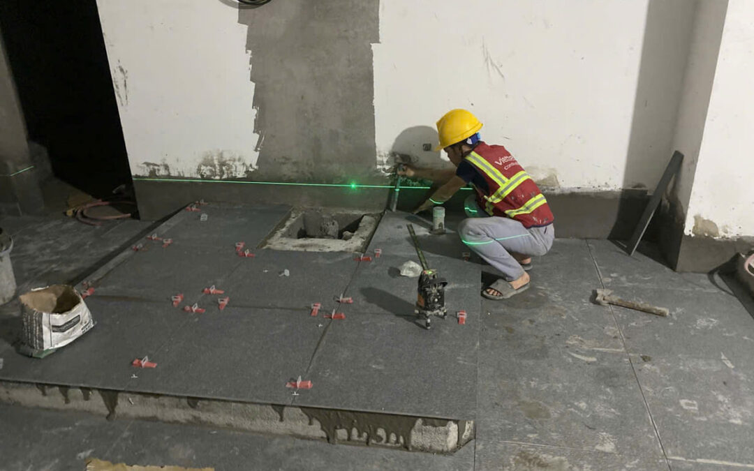 Lưu ý khi dùng keo dán gạch khổ lớn