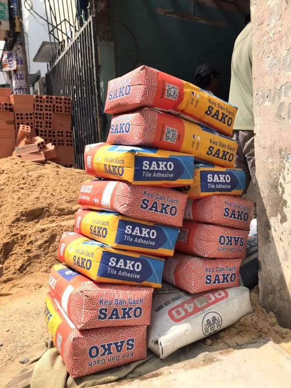 Keo dán gạch Sako chính hãng giá rẻ, chất lượng tốt